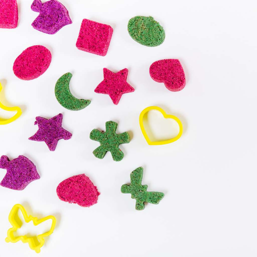 a group of colorful objects